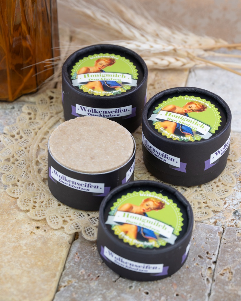 Duschbatzen Honigmilch